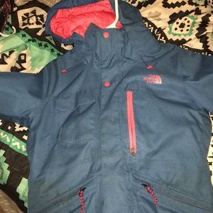 North face winter jacket